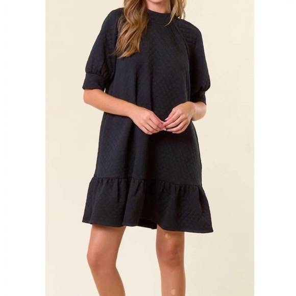 NEW DOE AND RAE aria dress in black - Picture 1 of 2